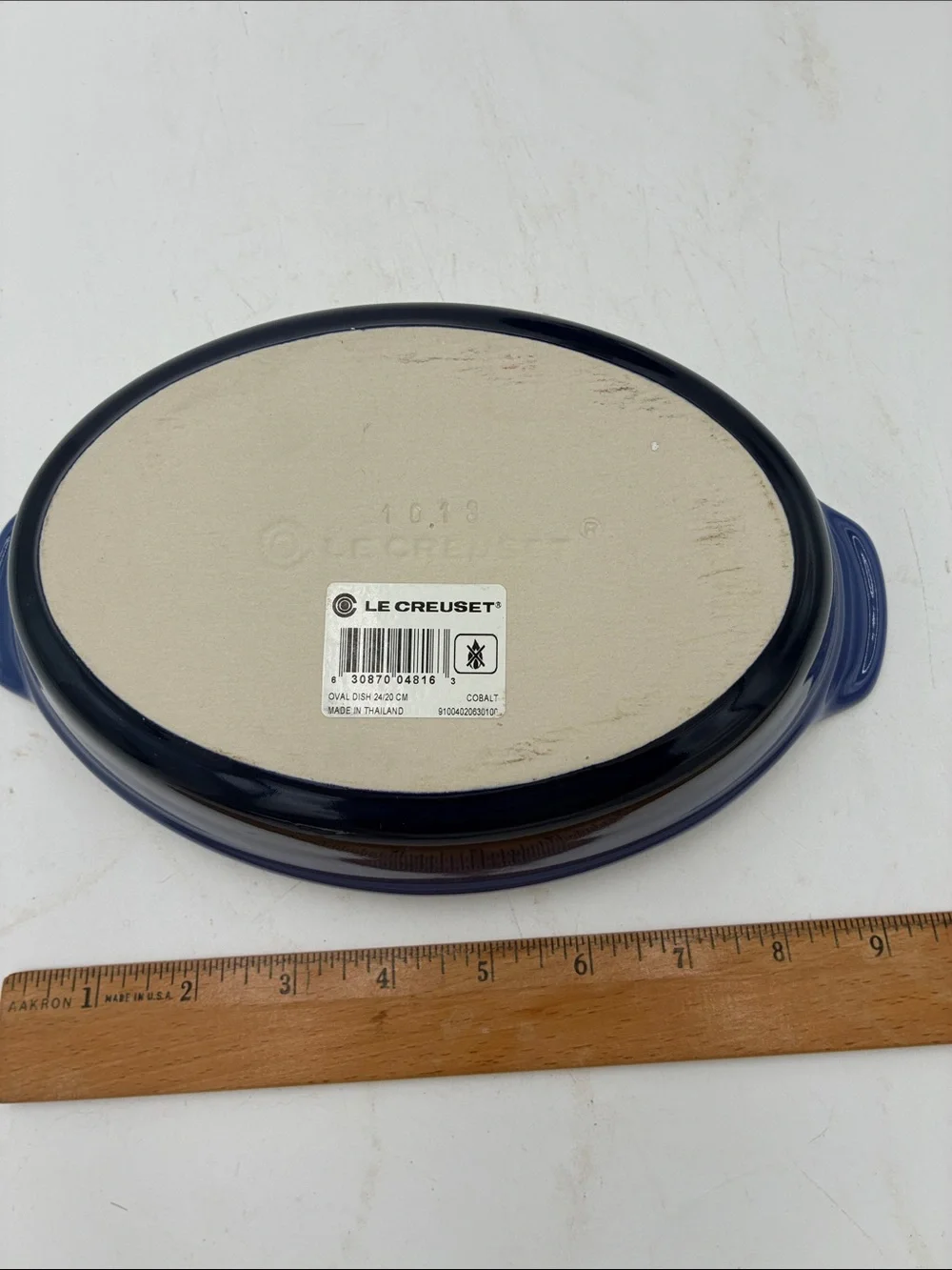 Le Creuset Oval Au Gratin Dish